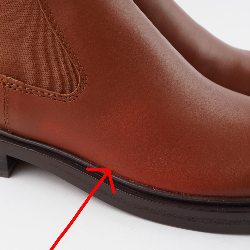 MADEWELL Size 6 The Benning Chelsea Boot in Warm Cinnamon - Picture 4 of 13